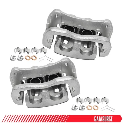 Front Brake Calipers w/ Bracket for Toyota Highlander Lexus RX350 NX300 NX300h - Image 1 of 4