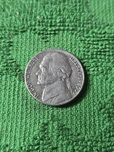 P Jefferson 1980 níquel circulado - Imagen 1 de 2
