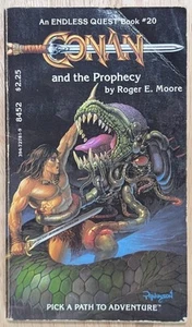 Conan und die Prophezeiung von Roger E. Moore Endless Quest #20 Taschenbuch Erstdruck - Bild 1 von 5