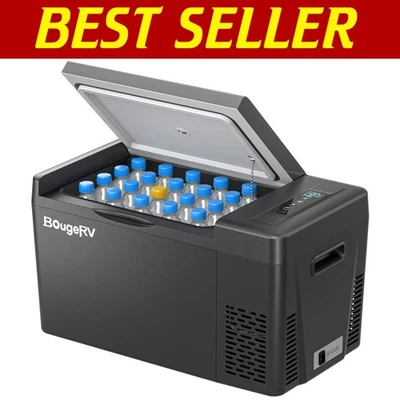 Refrigerador ligero de 12 voltios con protección de batería de 3 niveles para viajes Foto 1 de 4