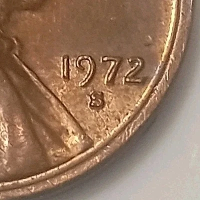 1972 S/S RPM Lincoln Memorial Cent Penny,Mint Coin Error,Free Shipping!!! - Image 1 of 3