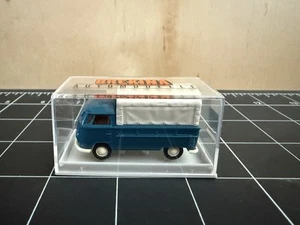 Brekina 32913 VW Volkswagen Bus T1b Flatbed - Blue - 1:87/HO - Picture 1 of 5