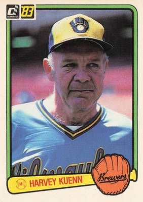 1983 Donruss #608 Harvey Kuenn - Image 1 of 2