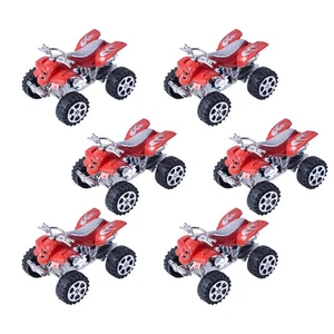 Mini coche de fricción modelo de cuatro ruedas de 6 piezas para niños juguete fresco para niños - Imagen 1 de 12