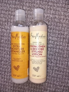 Shea Moisture Strengthen And Restore Lotion 237ml + EXTRA MOISTURE DETANGLER - Picture 1 of 5