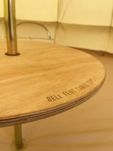 Bell tent centre pole table and LES spot light (BUNDLE DEAL) - Picture 1 of 11