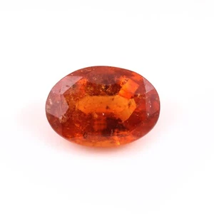 Natural Hessonite Gemstone, Faceted Hessonite Garnet, Hessonite Jewelry, - Picture 1 of 3