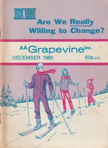 Box 1980, AA Grapevine magazine, December 1980, Alcoholics Anonymous, Vol 37, #7 - Foto 1 di 3