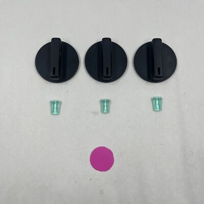 1987-1989 Alfa Romeo Milano Front A/C Air Climate Control Heater Knobs Set OEM - Image 1 of 4