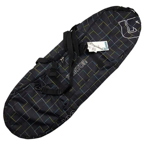 Burton Space Sack 129 Snowboard Travel Bag New BLK GRD LINE Zippers Black 22036 - Picture 1 of 8