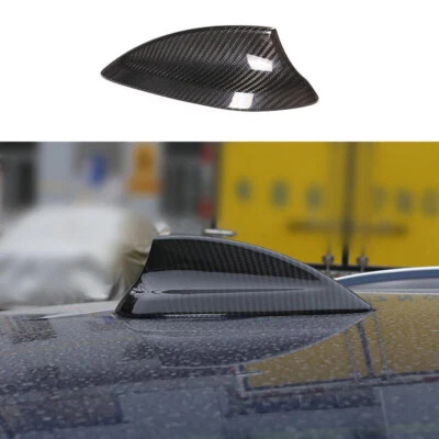Antena de aleta de tiburón de techo de fibra de carbono seca para BMW X2 F39 2018-2021 Foto 1 de 4