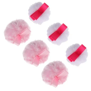 6 Pezzi Trucco Puff Blush Palette per Guance Ragazza Miss Polvere Sciolta Fluffy - Foto 1 di 12