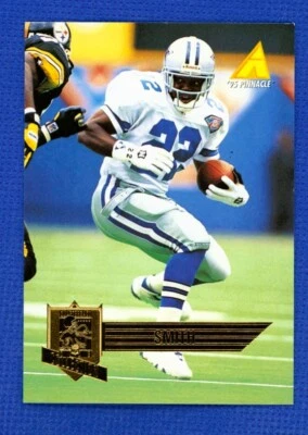 🔥🚨  Emmitt Smith 🚨🔥 1995 Pinnacle #229 Dallas Cowboys Florida Gators HOF - Image 1 of 2
