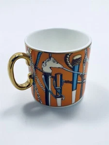 Taza de café Hermes Cheval d'Orient (caja original) - Imagen 1 de 3