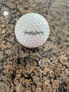 LOGO PELOTA DE GOLF - ORIGINAL 2007 JUGO DE NARANJA SIMPLE... BOLA DE PRUEBA!!️ - Imagen 1 de 1