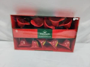 Vintage Fire Fighter Helmet Hat 10 Light Novelty Set Kurt Adler Christmas String - Picture 1 of 24