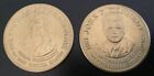 John Kennedy & Thomas Jefferson Presidents Commemorative Token Medals - Set of 2