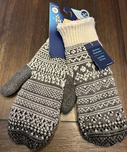 Isotoner Smartdri Kitten Gloves Fair Isle B102 - Picture 1 of 1