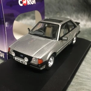 NEW Corgi Vanguards 1:43 Ford Escort Mk3 XR3i Strato Silver VA11017 - Picture 1 of 2