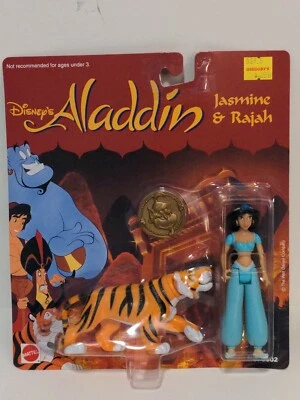 Figuras de acción vintage de jazmín y rajá de Disney Foto 1 de 3