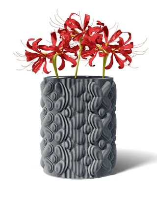 X Blumentopf - Design Vase- Büro-Office-Wohnzimmer Deko-Blumen-Modern - Bild 1 von 4