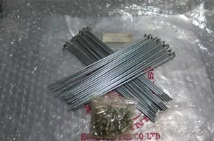 HONDA S90 CS90 CL90 CB100 CG110 CG125 CL100 FRONT SPOKE 36 PC 172 mm. SET NOS - Picture 1 of 7