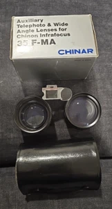 Chinon Auxiliary Wide Angle & Telephoto Lens Set - NEW - - Picture 1 of 8