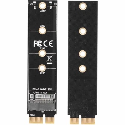 BOLWINS C65 M.2 PCIe Adapter M.2 M Key NVME SSD auf PCI-E 3.0 X1 Host Controller Karte