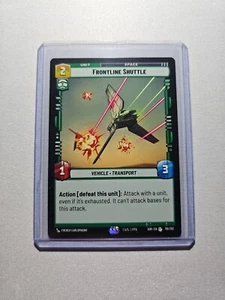 Frontline Shuttle #110 Rare Star Wars Unlimited Spark of Rebellion SOR - Picture 1 of 2