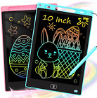 Pack de 2 tablettes d'écriture LCD pour enfants 10 pouces, jouets préscolaires pour bébé fille garçon, à