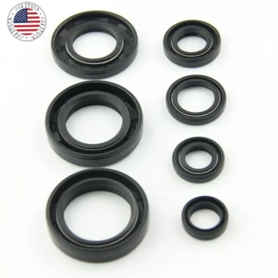 For Yamaha Engine Oil Seal Kit Set Seals Fit MX175 YZ100 IT175 DT125 DT175 MX125 Foto 1 de 4