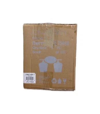 JONATHAN Y Jayne 15.75 in. 2-Light Glass Cottage Rustic LED Vanity Light - Image 1 of 2