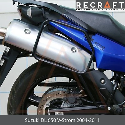 Soporte de equipaje portaequipajes lateral para bolsas blandas Recraft Suzuki DL650 V-Strom 2004-2011 Foto 1 de 3