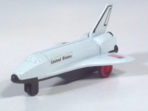 NASA Space Shuttle USA 3.75" Diecast 1:370 Scale Model Pull Back & Go Hong Kong - Picture 1 of 7