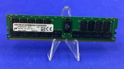 MTA36ASF4G72PZ-2G9E2 MICRAS 32GB 2RX4 PC4-2933Y DDR4-2933MHz PC4-23466U RDIMM Foto 1 de 2