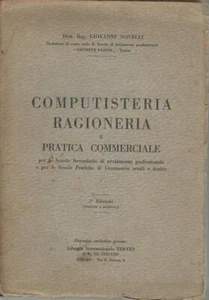 COMPUTISTERIA RAGIONERIA E PRATICA COMMERCIALE - Foto 1 di 1