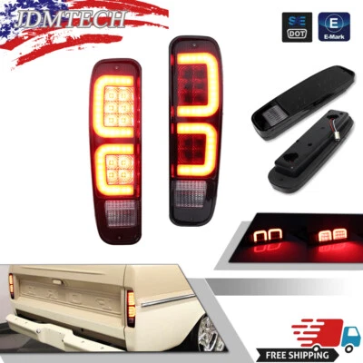Smoke For 1973-79 Ford F150/F250/F350 Bronco E100 E150 E250 E350 LED Tail Lights - Image 1 of 4