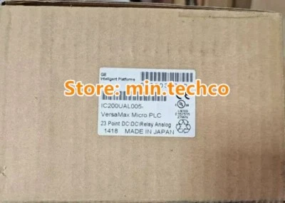 New In Box GE IC200UAL005 Fanuc Analog PLC Module IC200UAL005 - Image 1 of 3