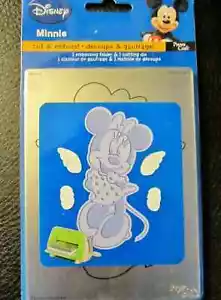 Minnie Mouse Cuttlebug Disney Cut & Emboss Die & Embossing Folder 37-1732 NEW! - Picture 1 of 3