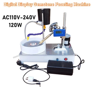 AC110V-240V Digitalanzeige Edelstein Facettiermaschine Schleifen facettierte Winkelmaschine - Bild 1 von 9