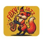 Tapis de souris rectangle Foxy Jazz - lisse, élégant et antidérapant