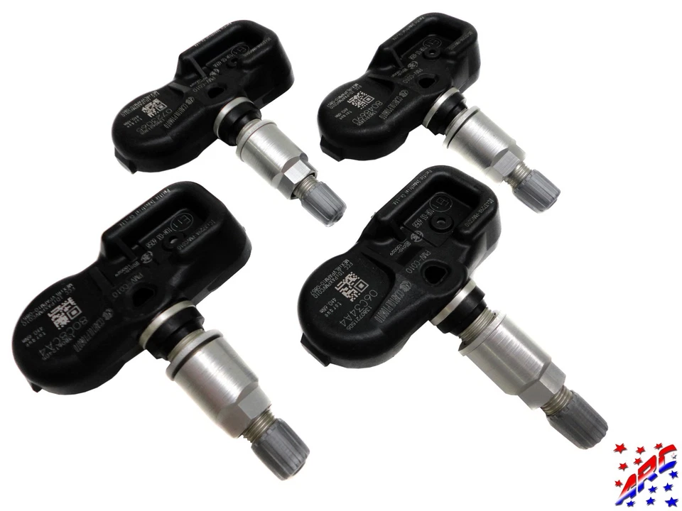 Juego completo de 4 sensores de presión de neumáticos originales Toyota TPMS 42607-06020 Foto 1 de 2