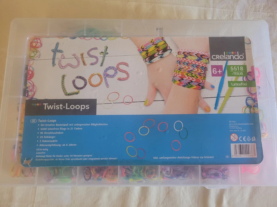 Twist Loops Looms ab 6 Jahre Kunstoff Box - Bild 1 von 3