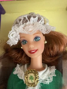 Vintage 1994 Special Edition Barbie Dolls of the World Irish Barbie -open box - Picture 1 of 8