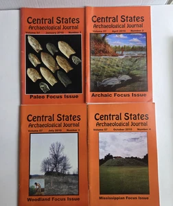 Central States Archaeological Journal 2010 Vol. 57 (1,2,3,4) komplettes Baujahr - Bild 1 von 11