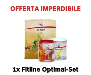 OPTIMAL SET Fitline Basics + Activize + Restorate Citrus - Foto 1 di 1
