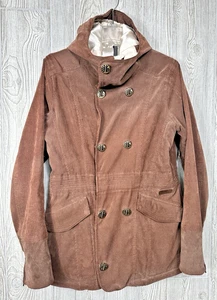 Burton Cherish Snowboard Jacket Women’s Size Medium Brown Dryride Snow Skirt VTG - Foto 1 di 23