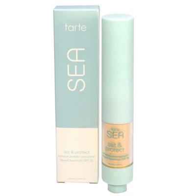 RARE Tarte Sea Set & Protect Mineral Powder Sunscreen SPF30 - Translucent 0.28oz - Image 1 of 4