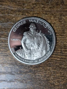 1982-S Proof George Washington 90% Silver Commemorative Half Dollar - Picture 1 of 2
