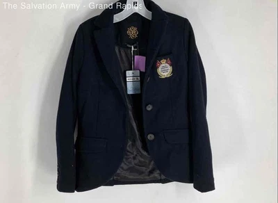 Sebago Womens Blue Marine Classic Portland 1946 Two Button Blazer Size Medium - Image 1 of 4